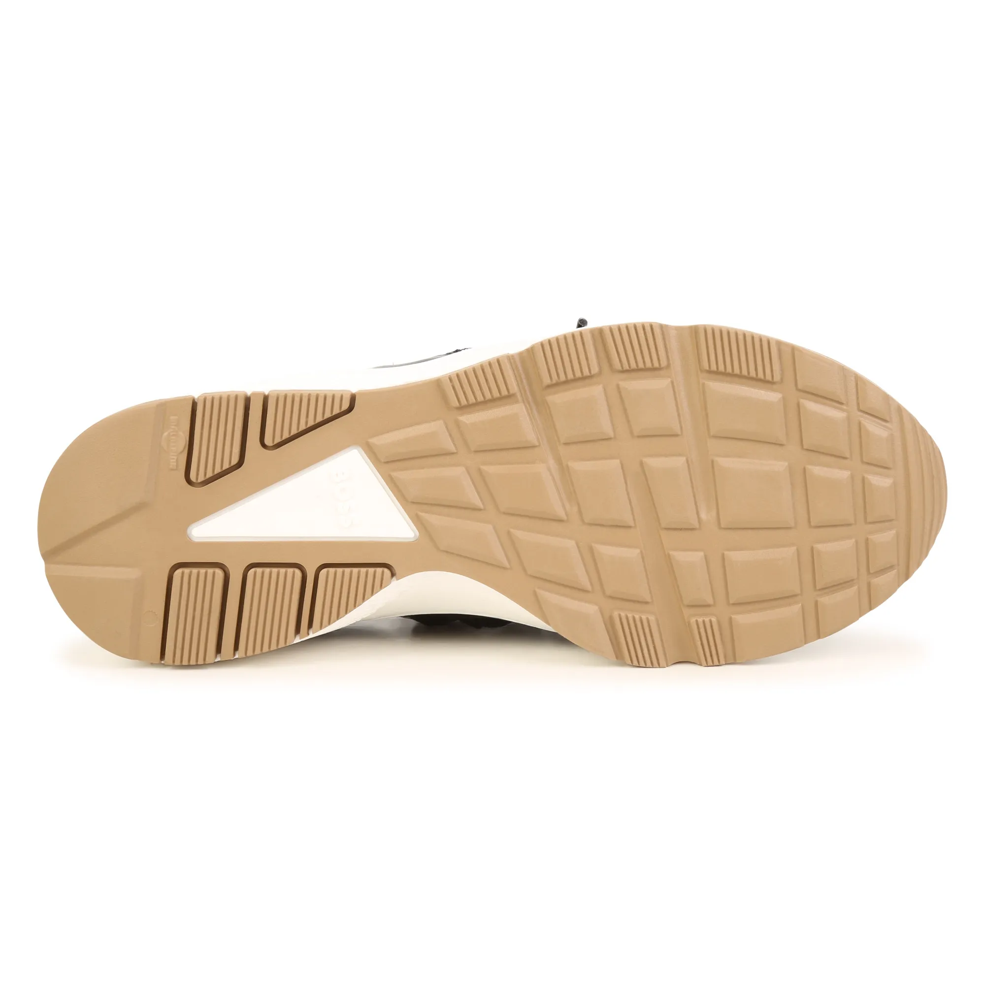 BOSS Deportivas cordones con cuero