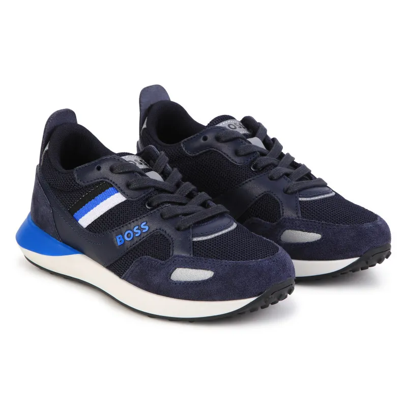 BOSS Deportivas de cordones y cinta