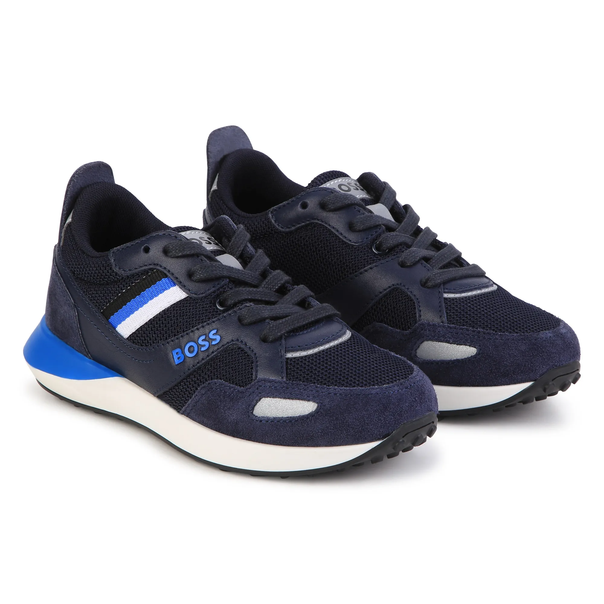 BOSS Deportivas de cordones y cinta