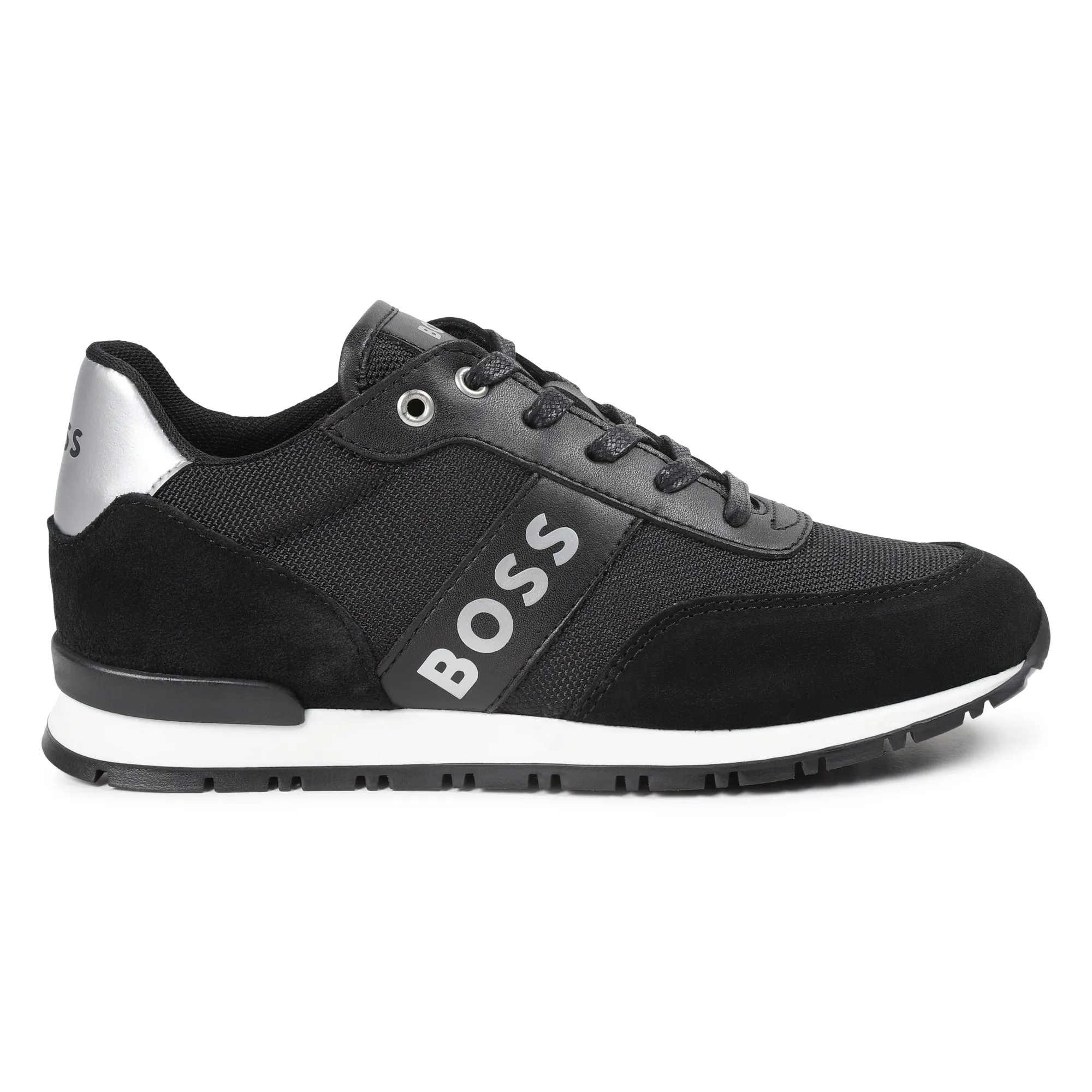 BOSS Deportivas de cordones y cuero