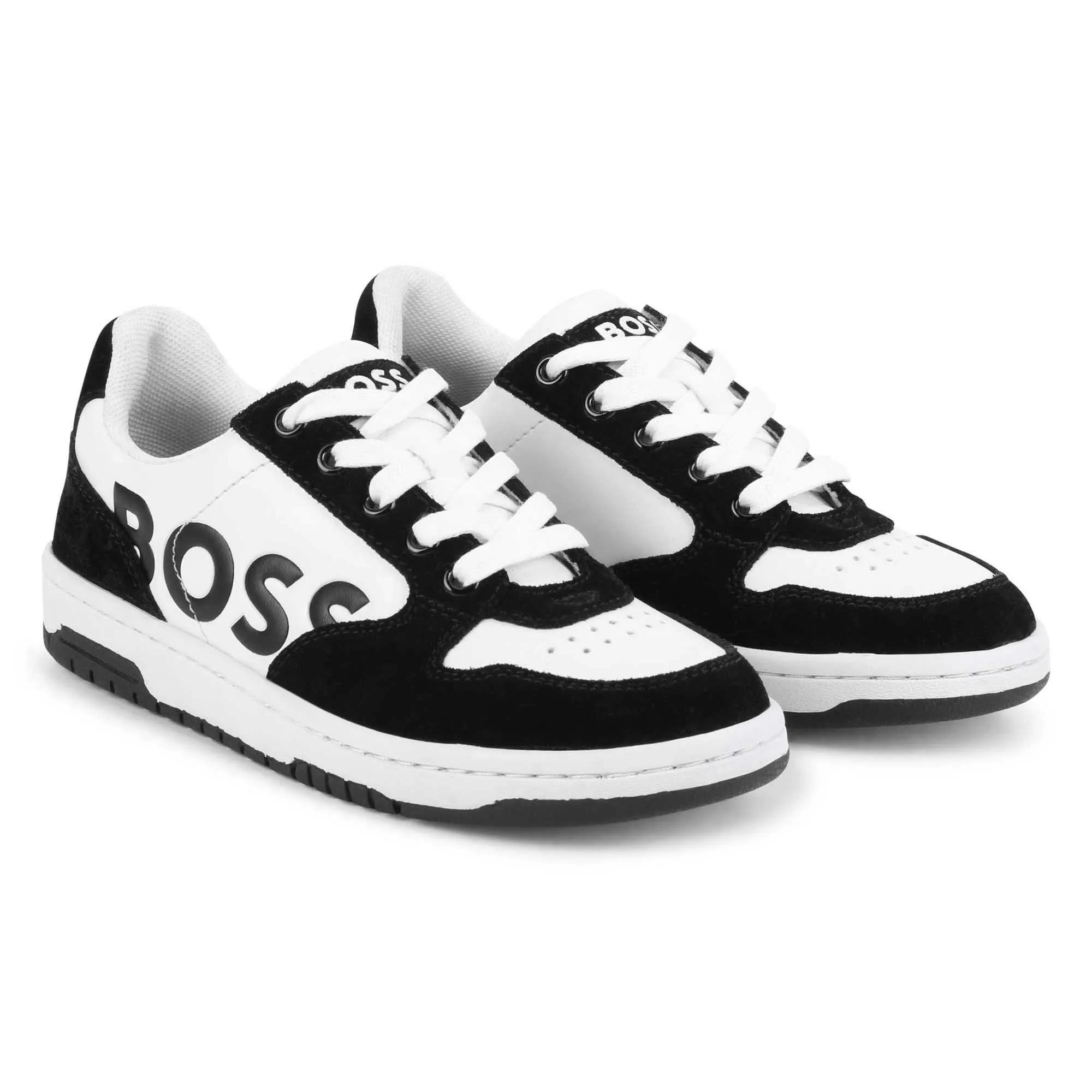 BOSS Deportivas de cordones y logo