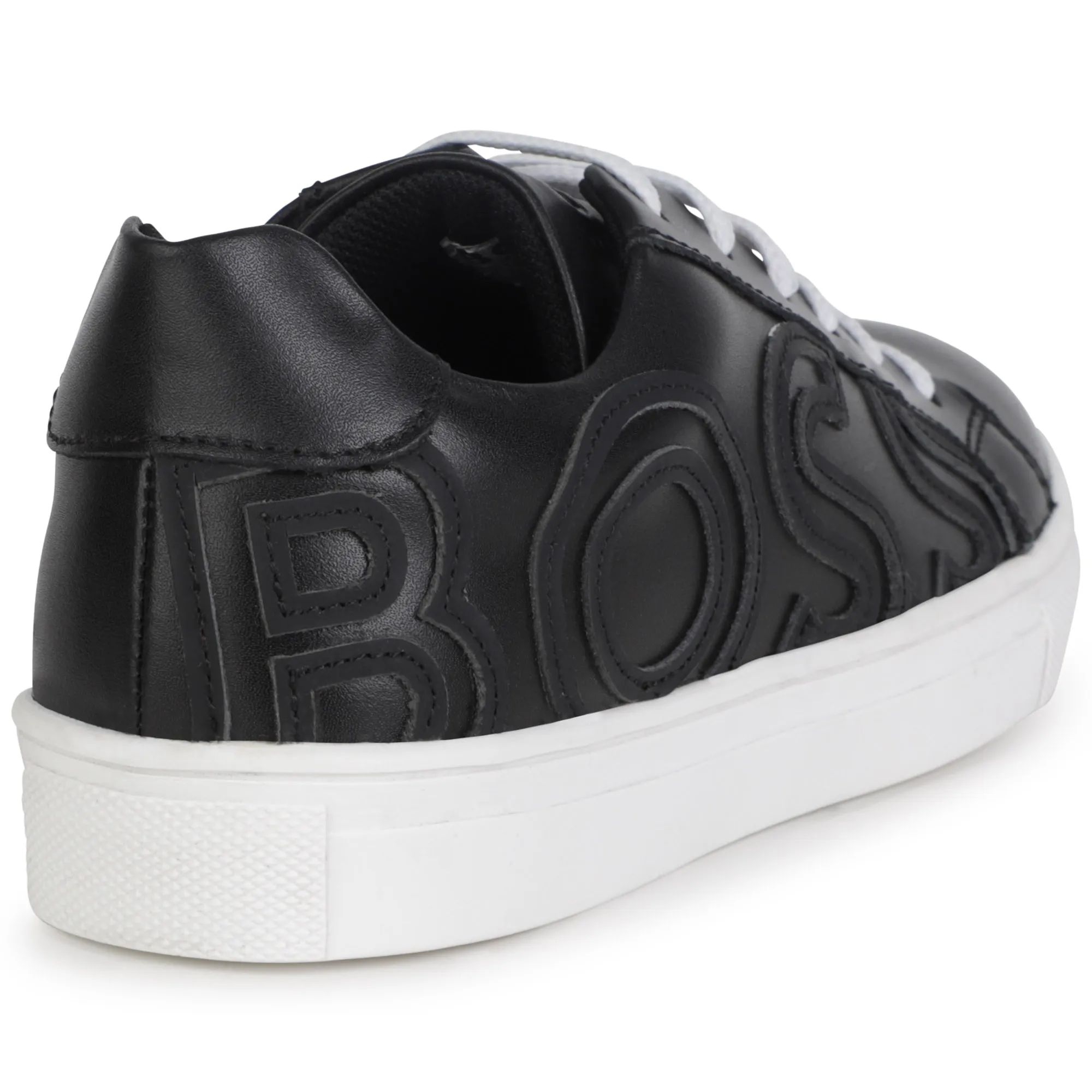 BOSS Deportivas de cordones y piel
