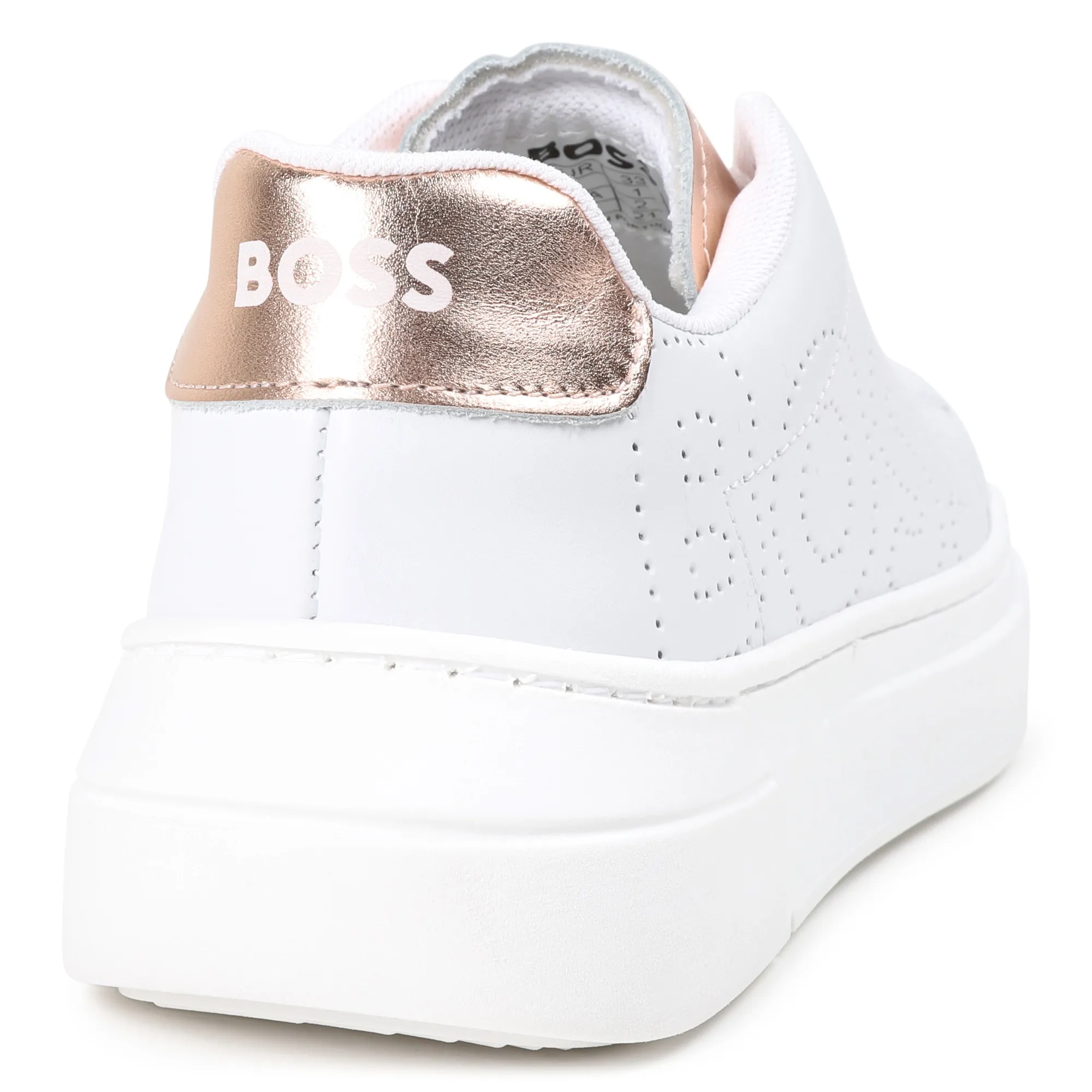 BOSS Deportivas de cuero y cordones