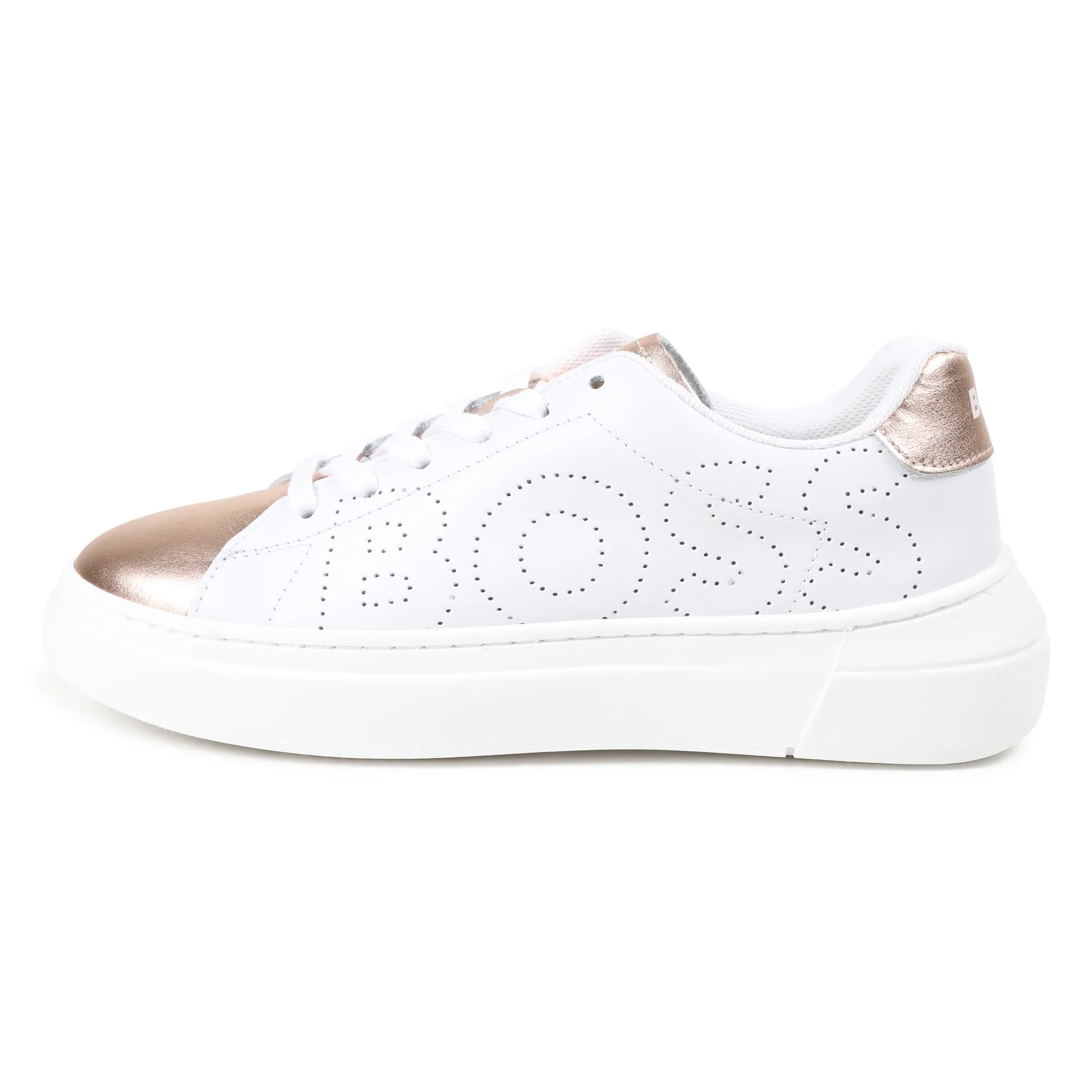 BOSS Deportivas de cuero y cordones