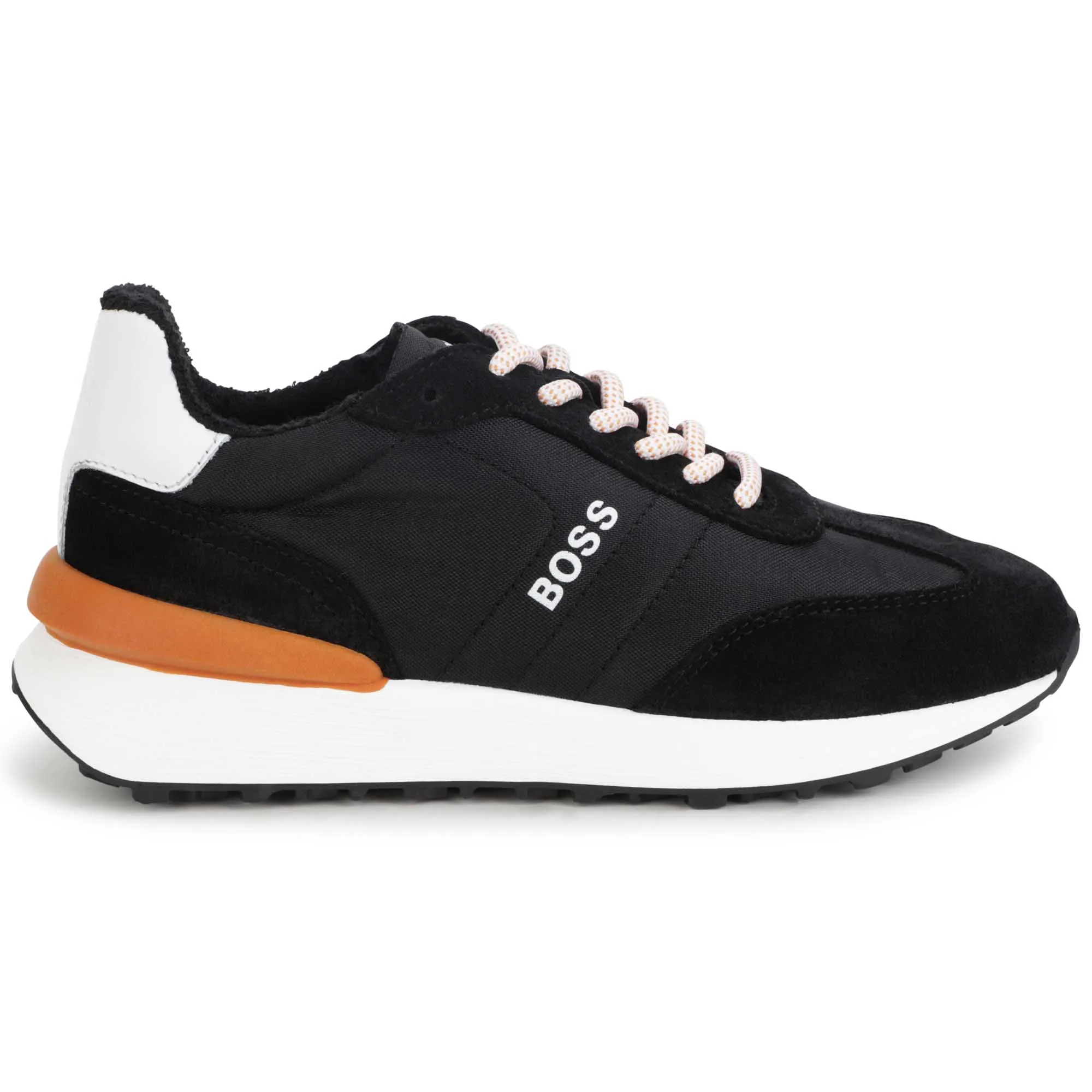 BOSS Deportivas de piel y cordones