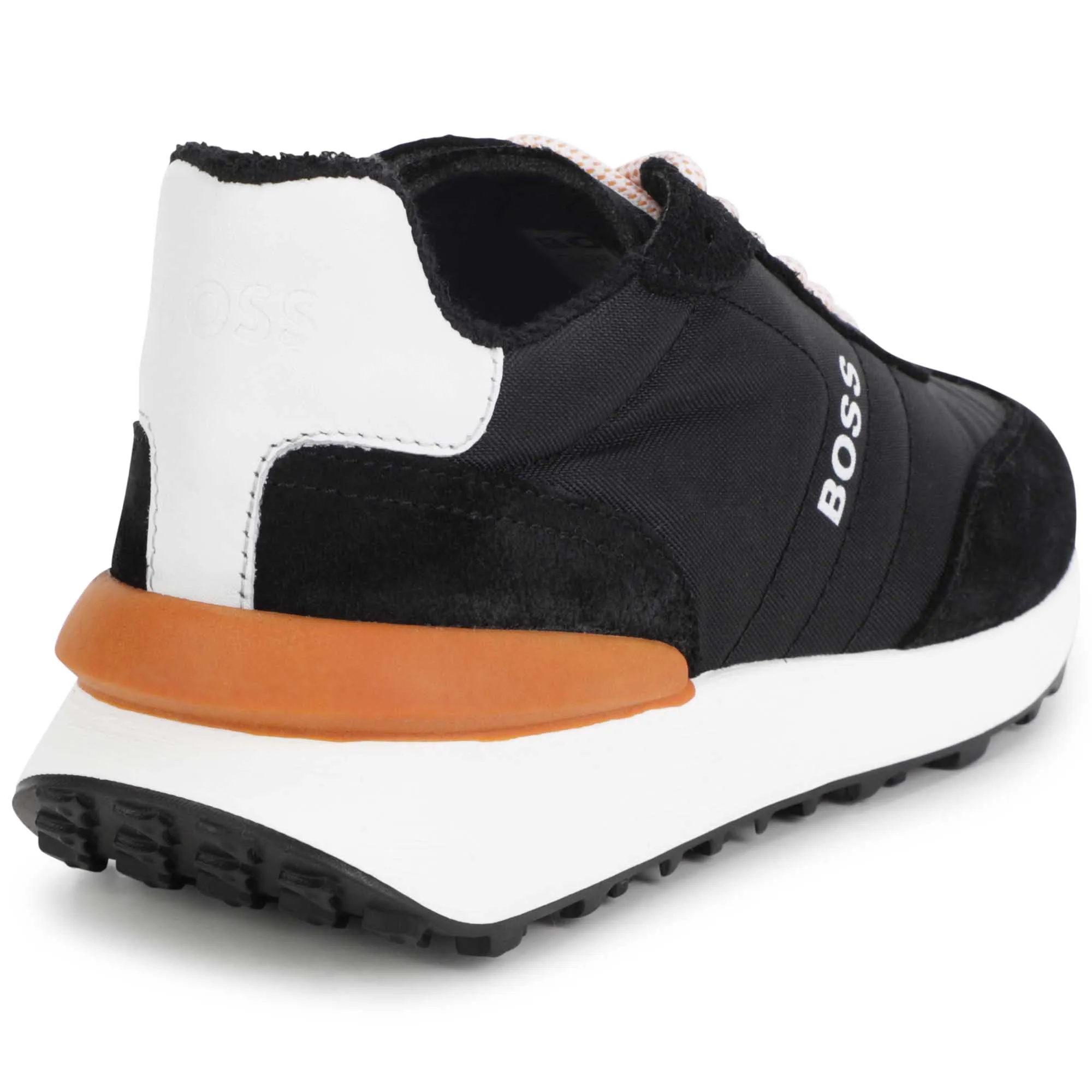 BOSS Deportivas de piel y cordones