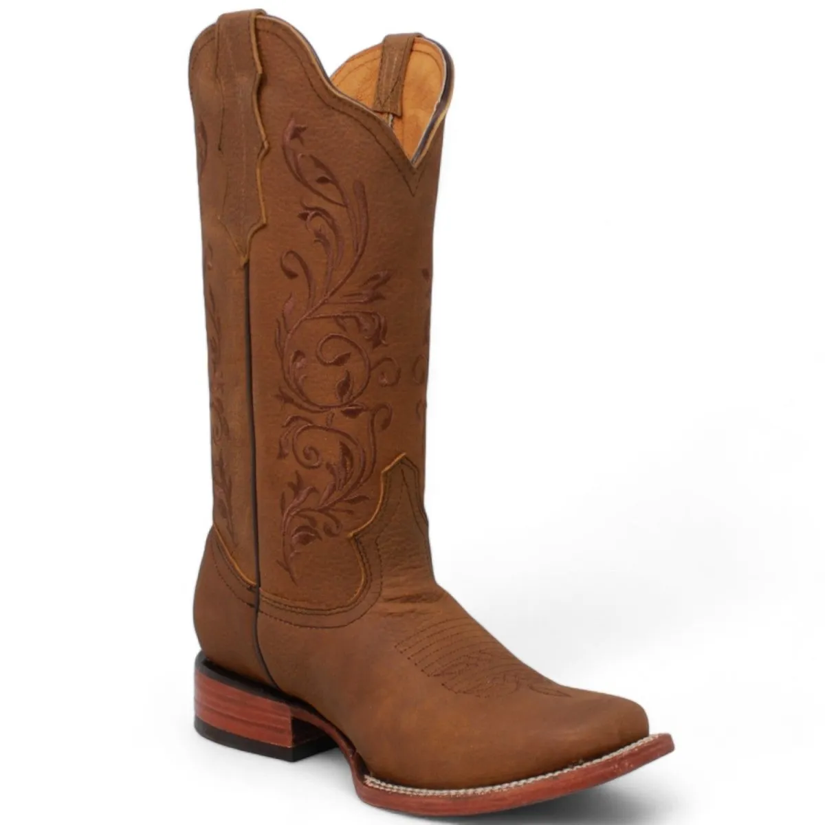 Botas Altas de Cuero para Mujer en Horma Rodeo