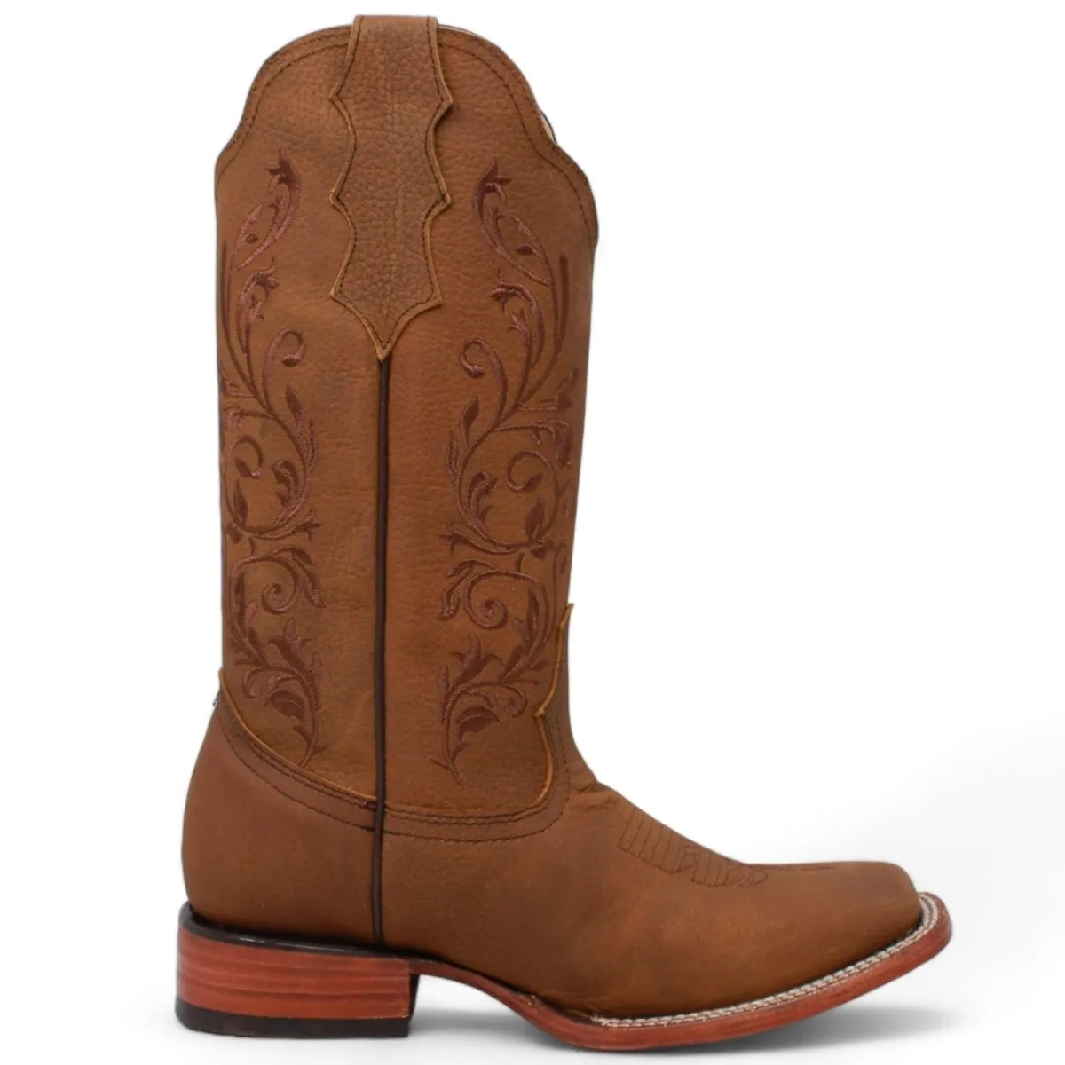 Botas Altas de Cuero para Mujer en Horma Rodeo