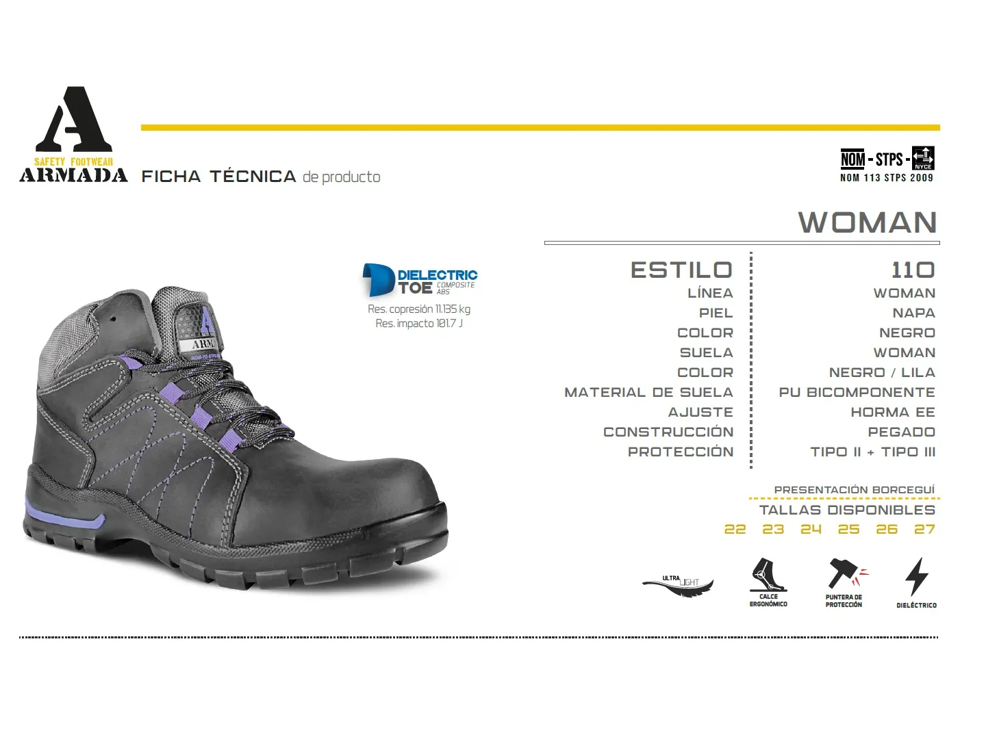 Botas Armada Napa Para Mujer