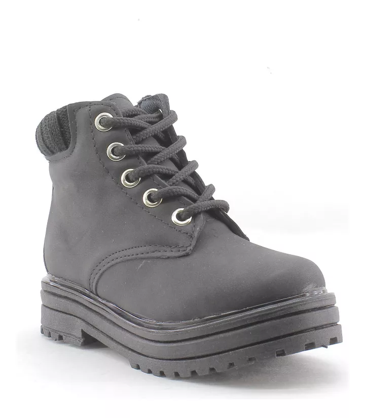 Botas Borcegos Acordonados Puño Nena Niña 60 Carg