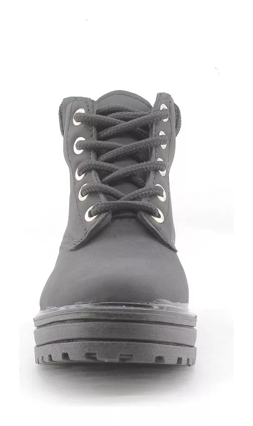 Botas Borcegos Acordonados Puño Nena Niña 60 Carg