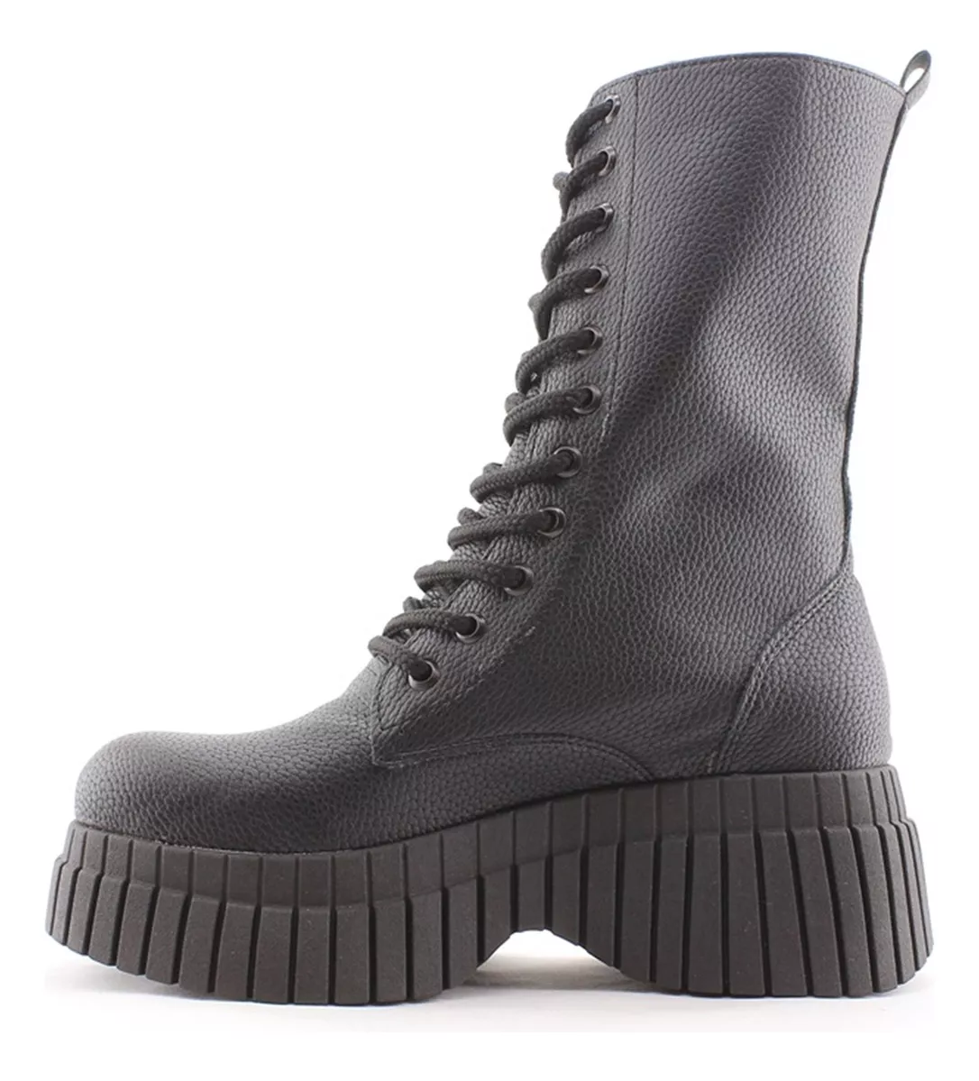 Botas Borcegos Altos Acordonados Dama Mujer 3120 Carg