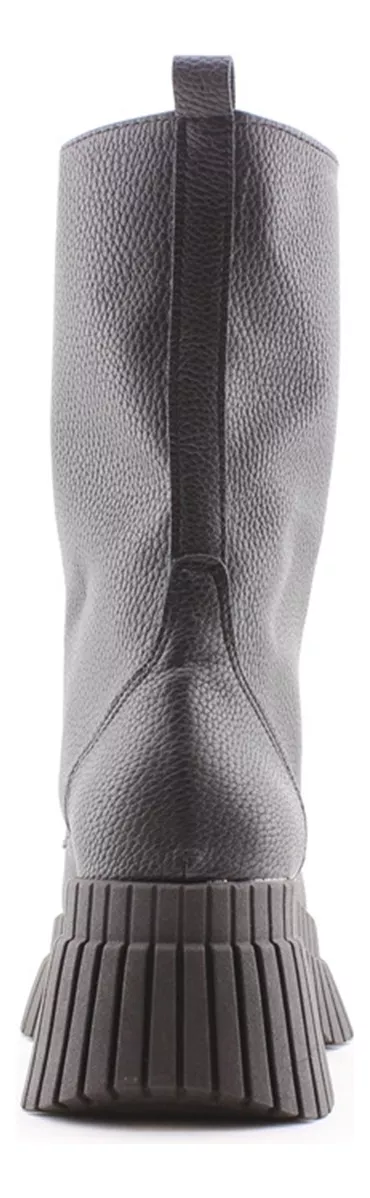 Botas Borcegos Altos Acordonados Dama Mujer 3120 Carg