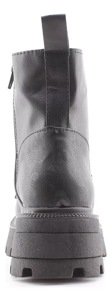 Botas Borcegos Dama Mujer Acordonado 800 Caña Media Carg