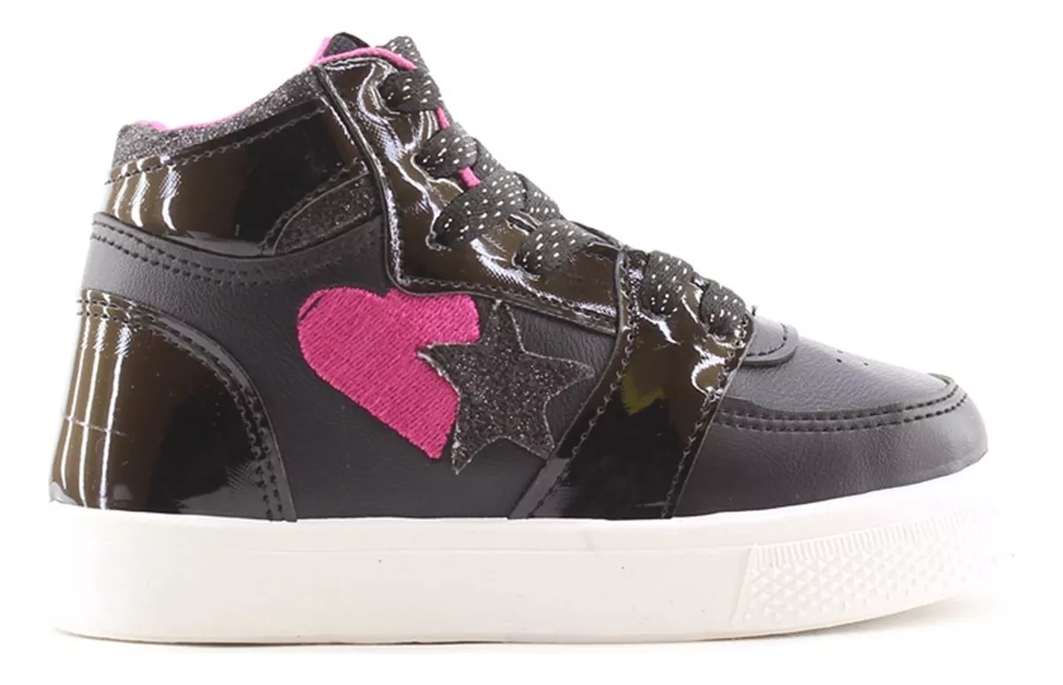 Botas Botinetas Nena Corazon Estrella 9303 Liviana Carg