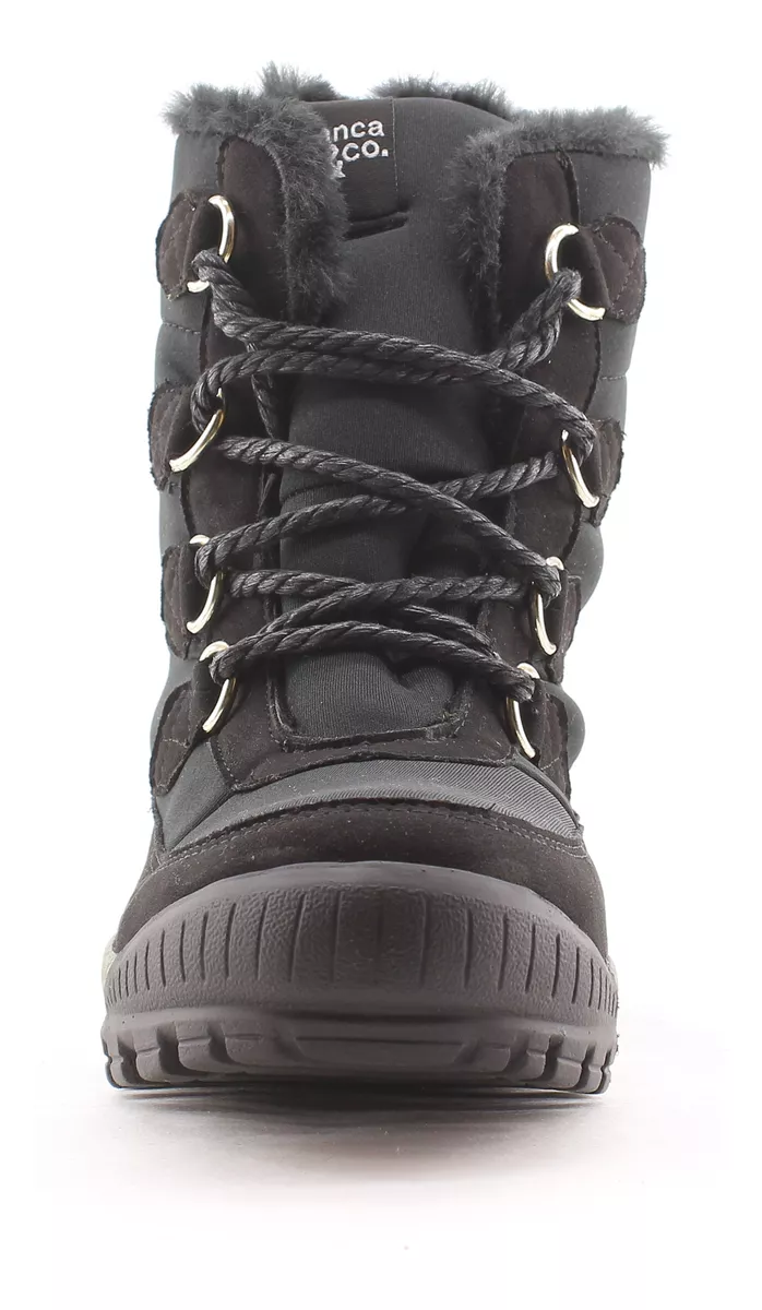 Botas Botinetas Peluche Dama Mujer Anca & Co. Milan Carg
