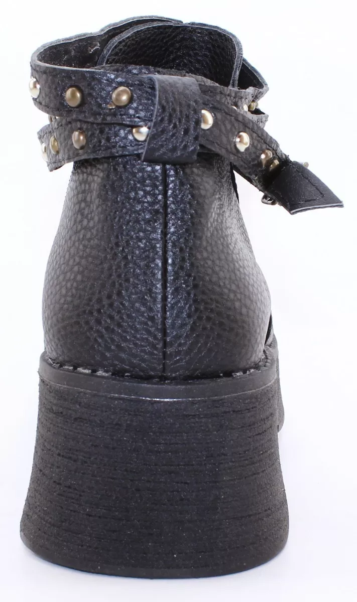 Botas Botinetas Plataforma Baja Dama Mujer 1200 Carg