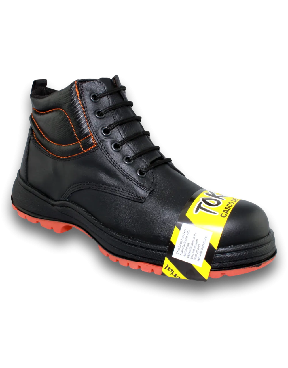 Botas casco de acero de piel por mayoreo Mod 0605TO7