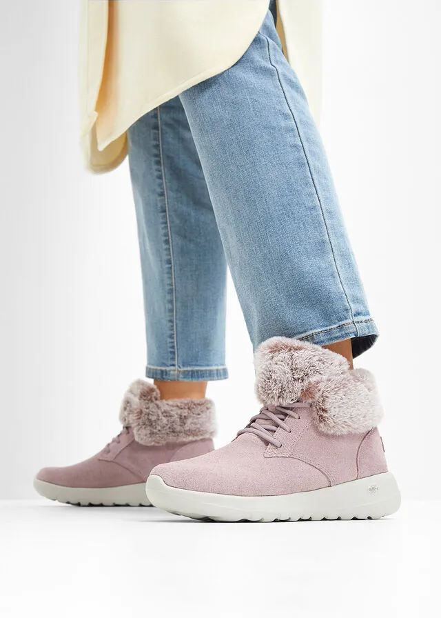 Botas con cordones Lavanda