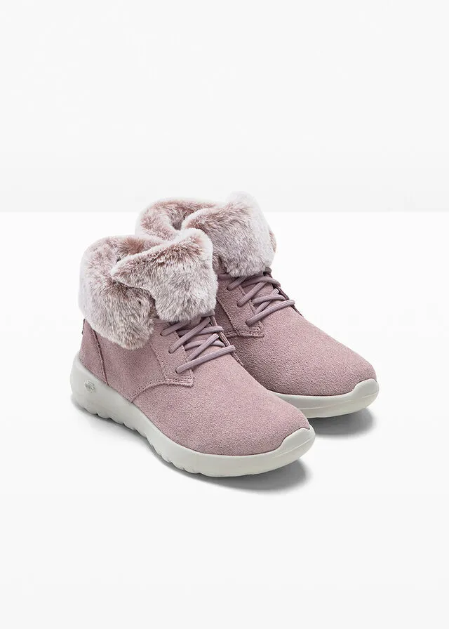 Botas con cordones Lavanda