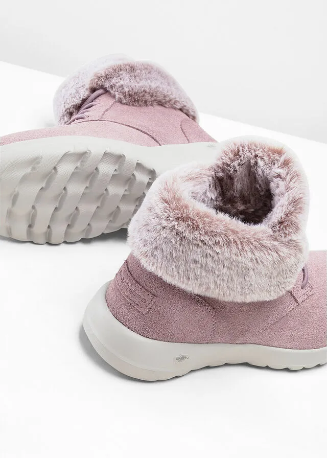 Botas con cordones Lavanda