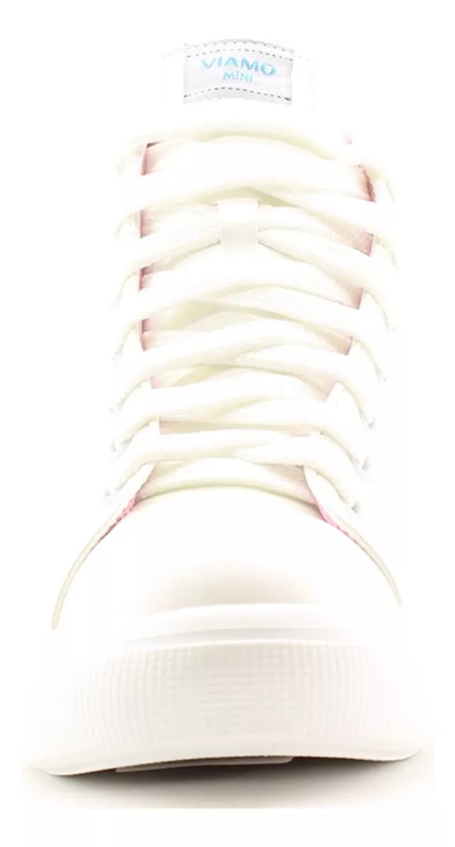 Botas Cordon Viamo Mini Cielo Acordonada Plataforma Carg