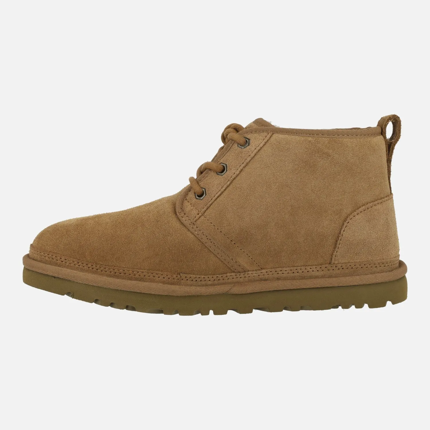 Botas de ante con cordones y forro de pelo para hombre Neumel