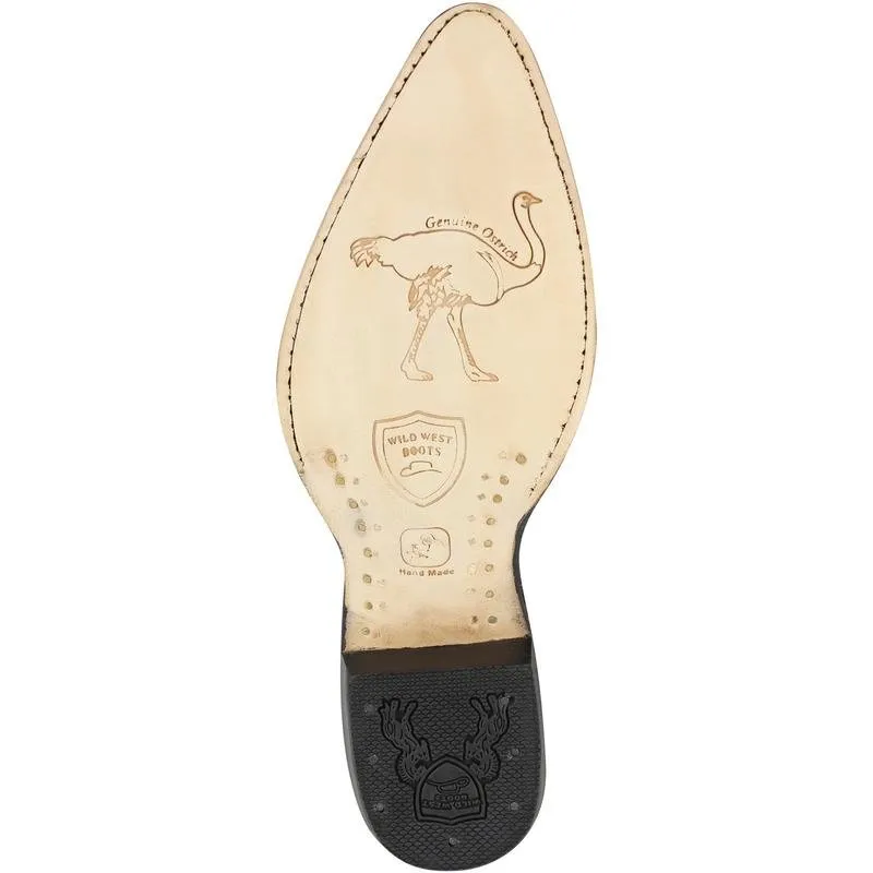 BOTAS DE AVESTRUZ PATA HORMA PUNTAL WW2990505