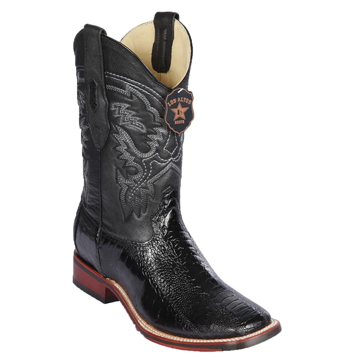 BOTAS DE AVESTRUZ PATA HORMA RODEO AMPLIA LAB82605