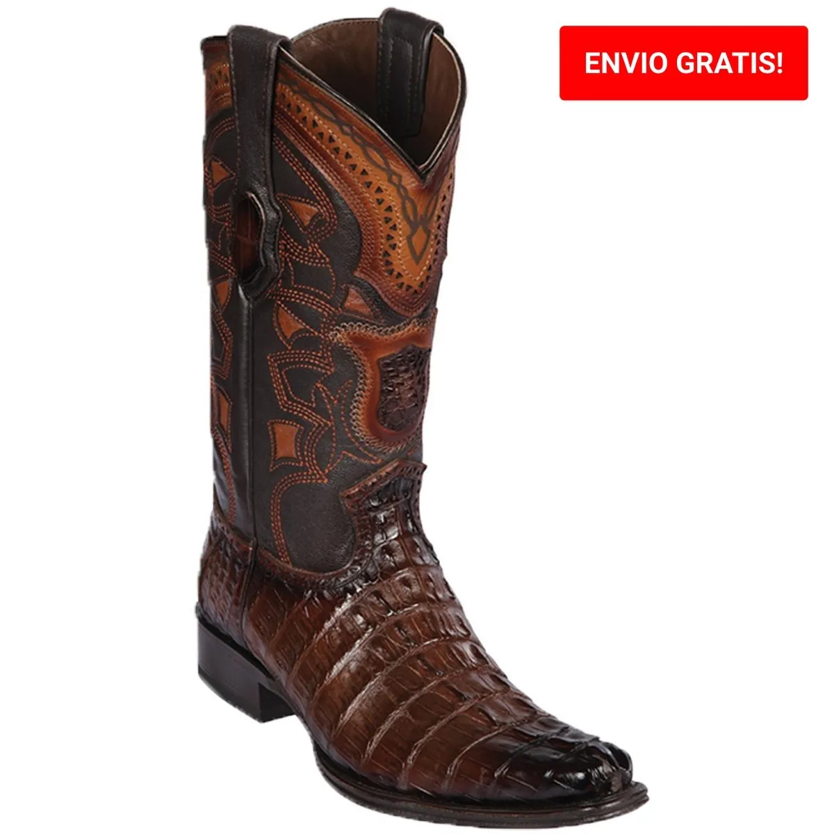 BOTAS DE COCODRILO CAIMAN COLA HORMA EUROPEA LAB760116