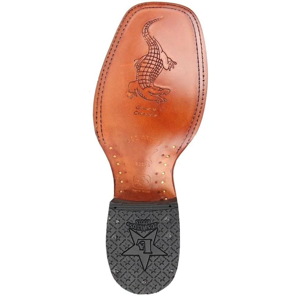 BOTAS DE COCODRILO CAIMAN PANZA HORMA AMPLIA LAB822A8218