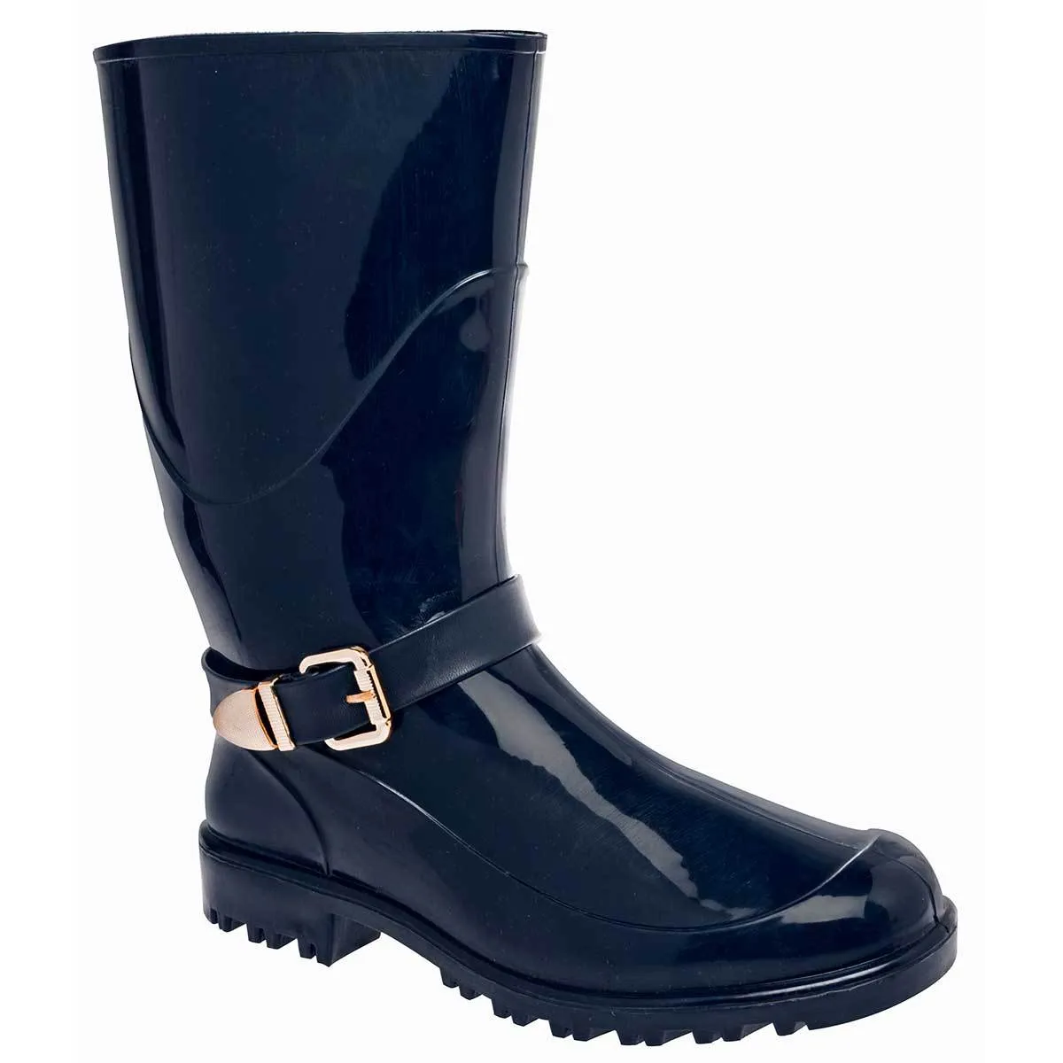 Botas de lluvia Exterior Charol Color Marino de Top Moda