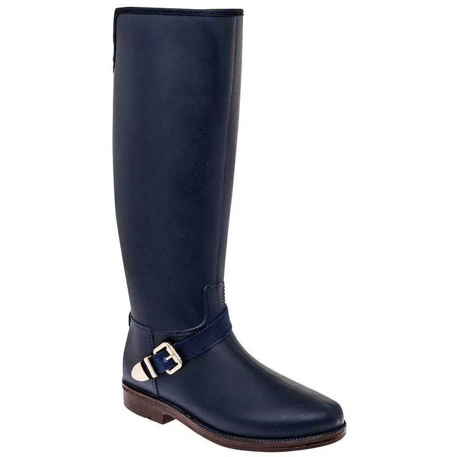 Botas de lluvia Exterior Piel Sintética Color Marino de Top Moda