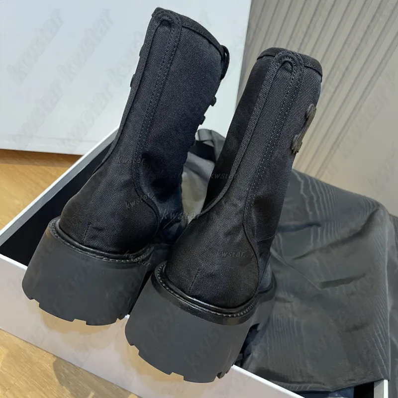 BOTAS DE LUJO BOTAS DISEñADOR DAMAS DAMAS MODA LUXURIOUS LUXURIOUS TACóN CHUNKY BOOTIES CALIENTES MARTIN BOTAS SIZE3541