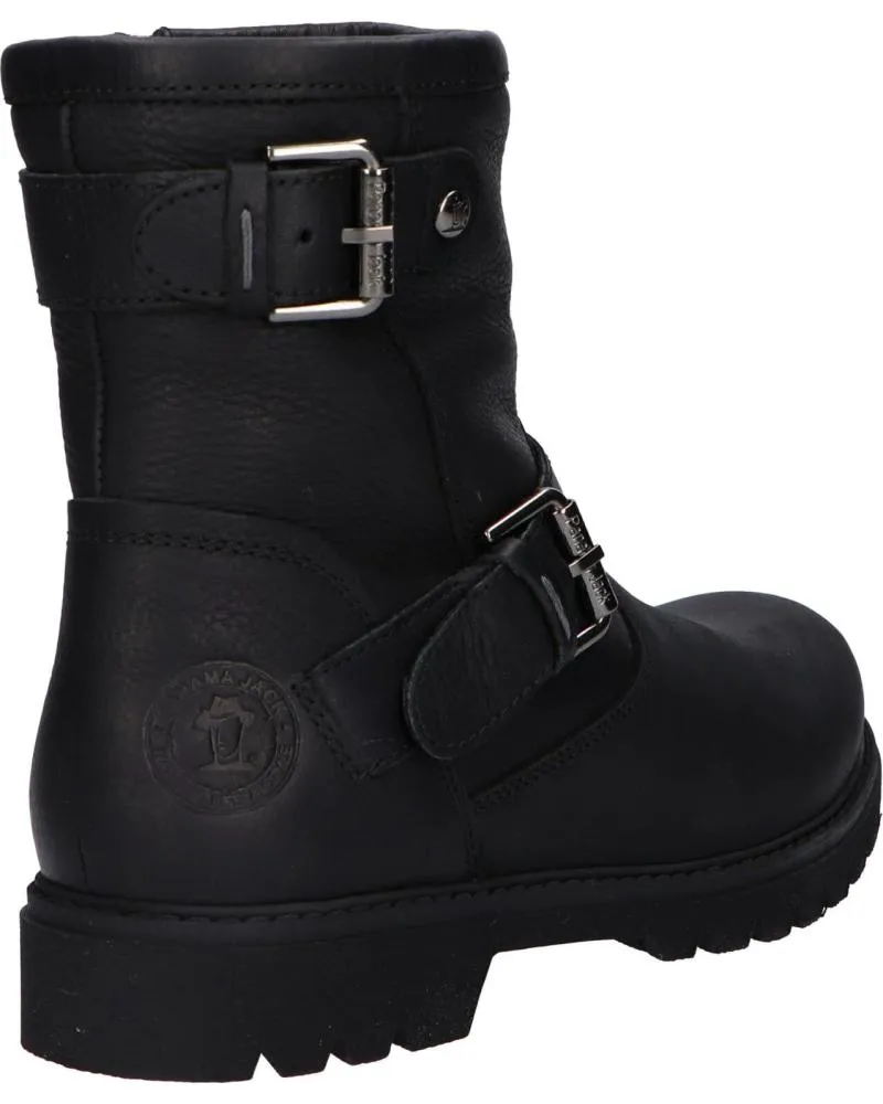 Botas de Mujer PANAMA JACK FELINA IGLOO B18 NEGRO