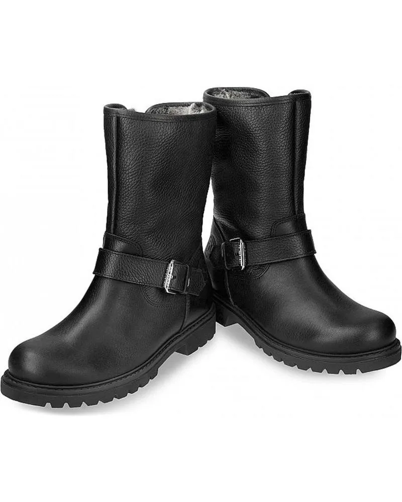 Botas de Mujer PANAMA JACK SINGAPUR B22 NAPA GRASS NEGRO
