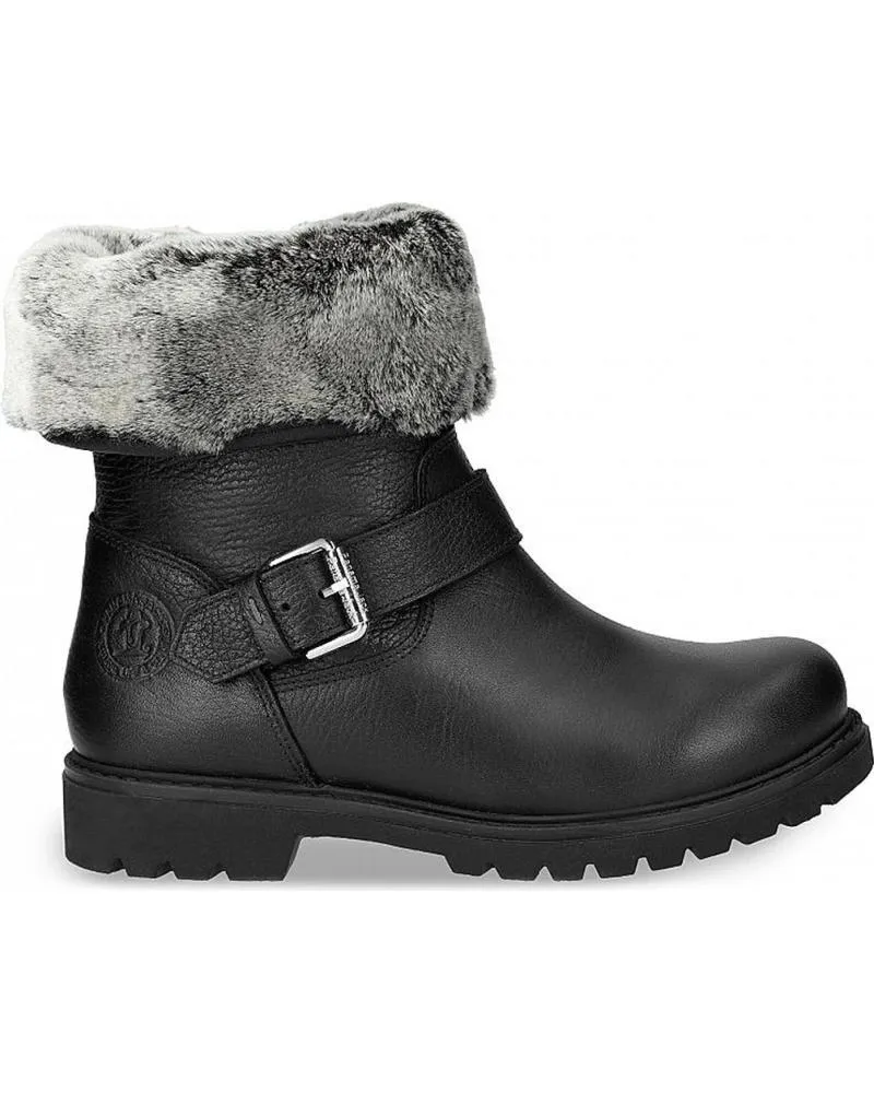 Botas de Mujer PANAMA JACK SINGAPUR B22 NAPA GRASS NEGRO