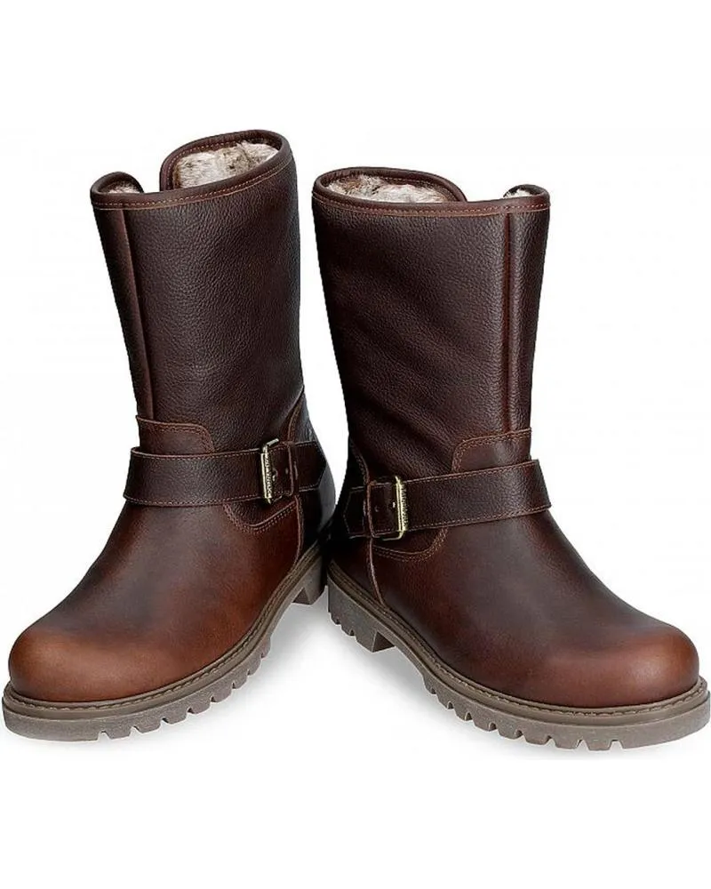 Botas de Mujer PANAMA JACK SINGAPUR B23 NAPA GRASS CASTANO