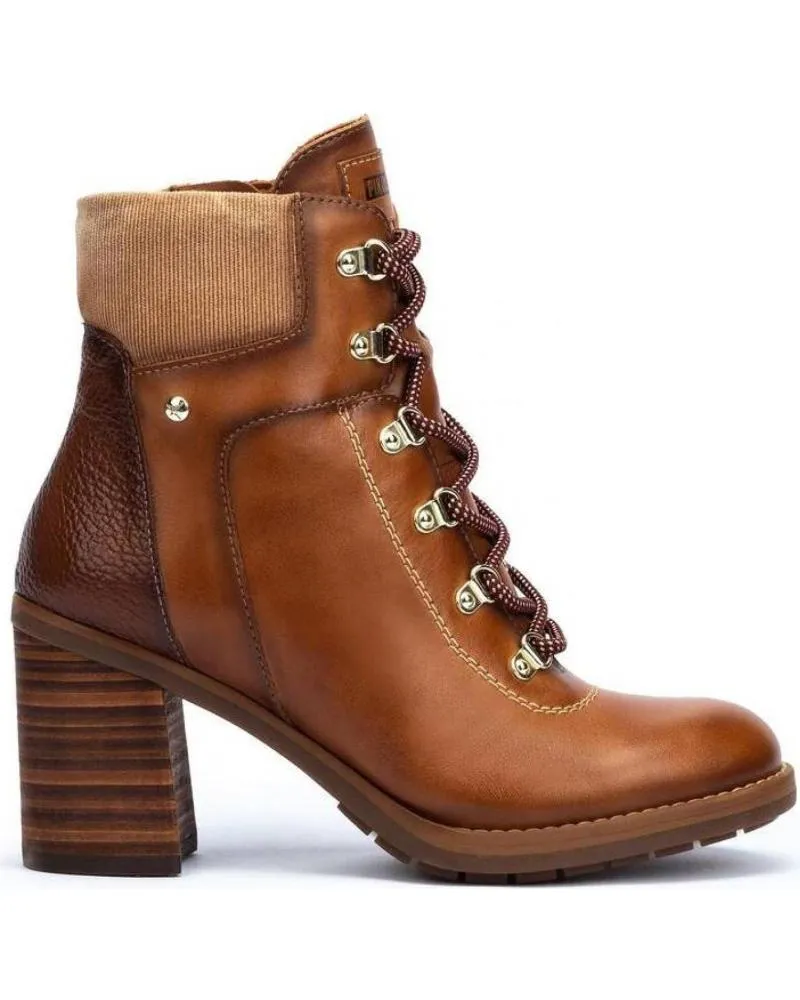 BOTAS DE MUJER PIKOLINOS BOTAS POMPEYA W7S8851 BRANDY