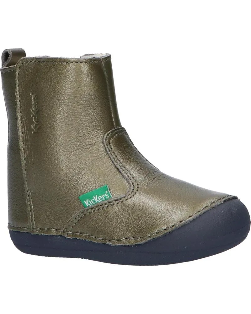 Botas de Niña KICKERS 830370 SOCOOL CHO 16 ARGENT