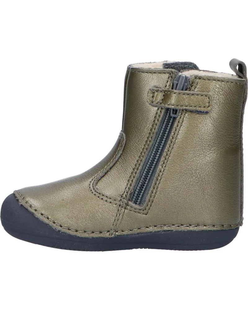 Botas de Niña KICKERS 830370 SOCOOL CHO 16 ARGENT