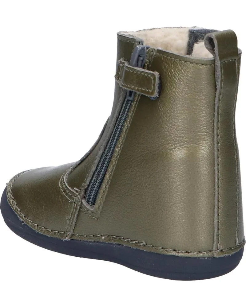 Botas de Niña KICKERS 830370 SOCOOL CHO 16 ARGENT