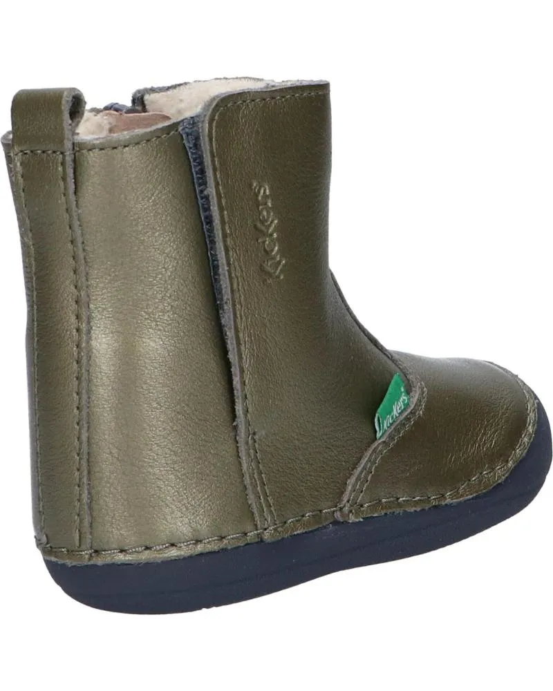 Botas de Niña KICKERS 830370 SOCOOL CHO 16 ARGENT