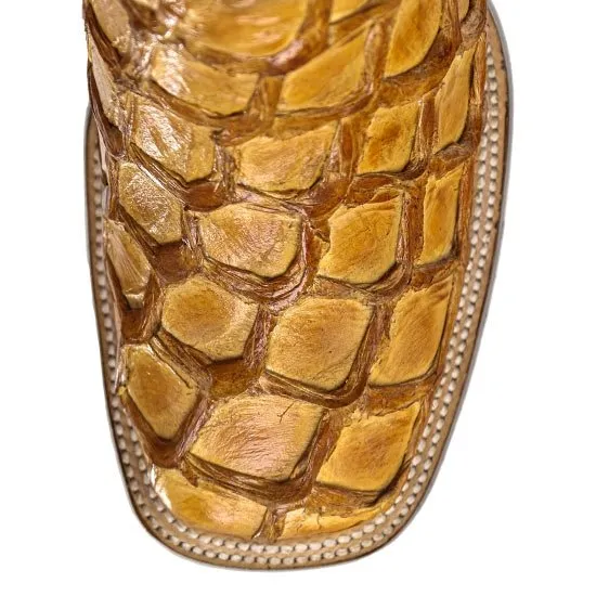 BOTAS DE PESCADO PIRARUCU ORIGINAL EN HORMA RODEO CUADRADA LAB8221002