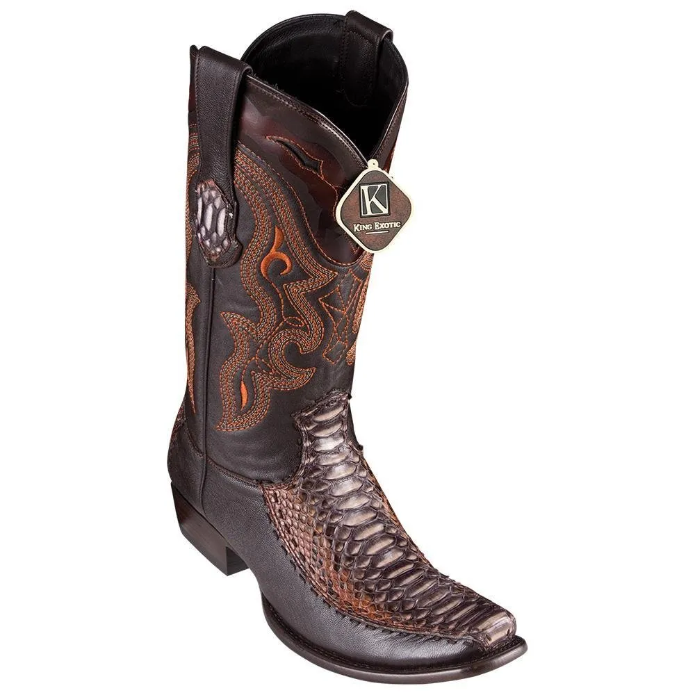 BOTAS DE PITON CON VENADO ORIGINAL HORMA DUBAI KE479F5788