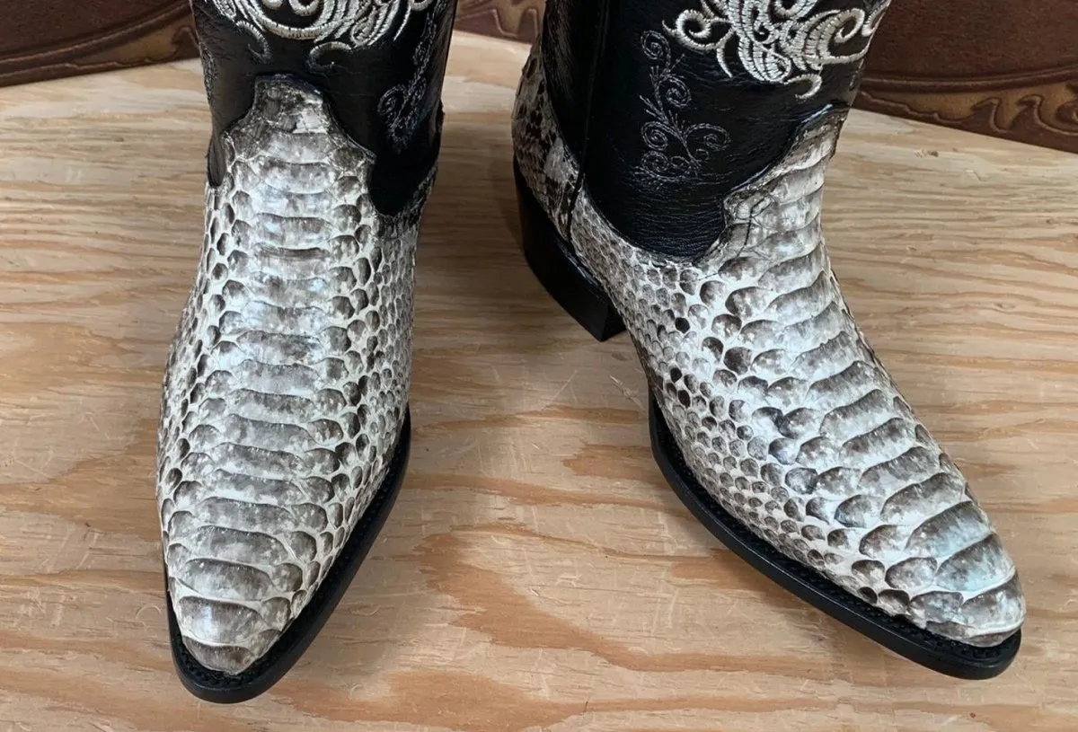 BOTAS DE PITON ORIGINAL HORMA PUNTAL COLOR NATURAL WD209