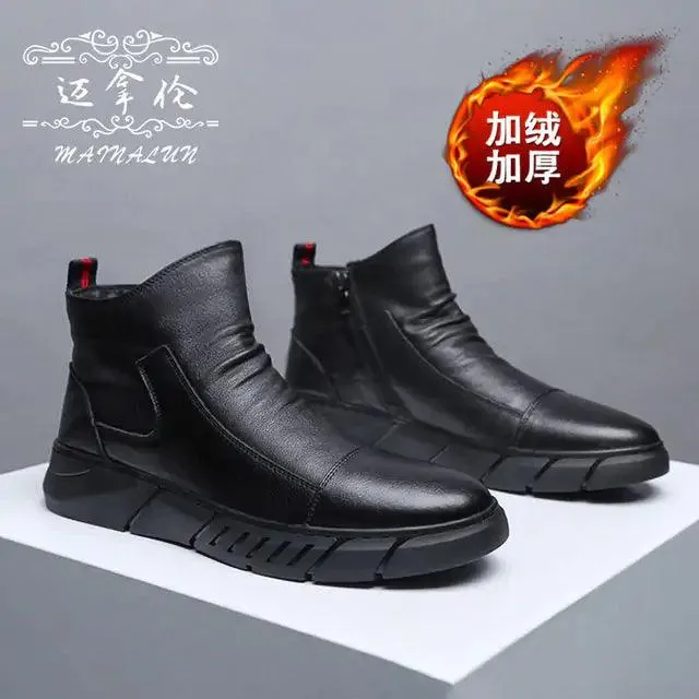 Botas de suela gruesa para hombres