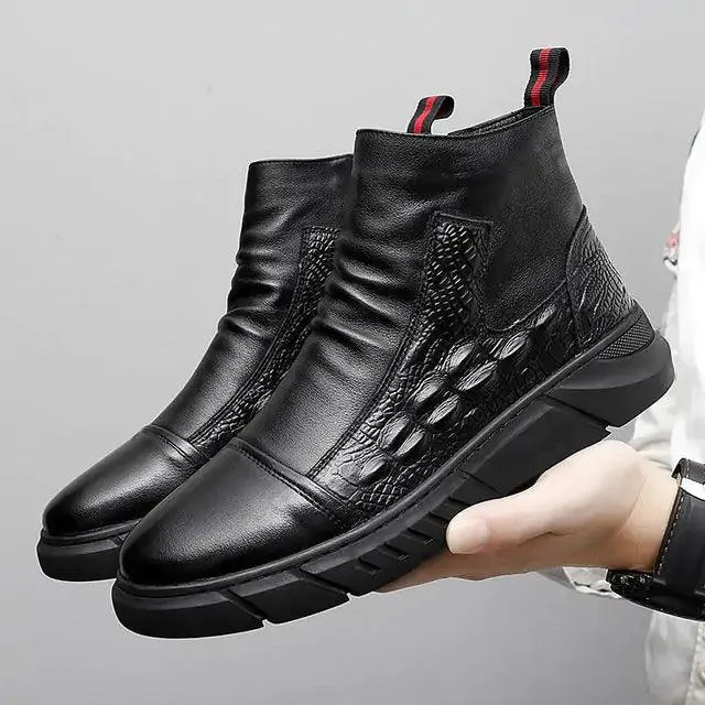 Botas de suela gruesa para hombres