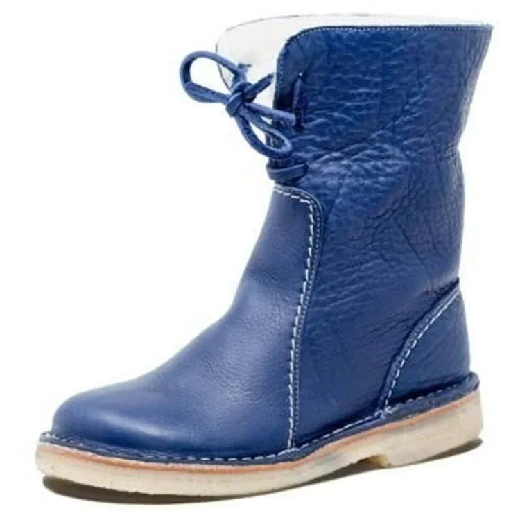 Botas impermeables de cuero