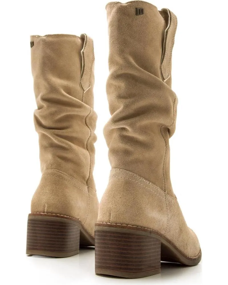 Botas MTNG  de Mujer 59798  BEIGE
